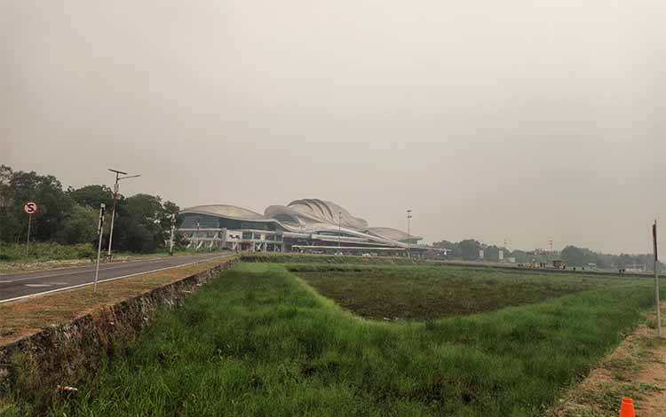 Setelah Ada Hujan Bandara Tjilik Riwut Palangka Raya Mulai Layani Penerbangan Hari ini