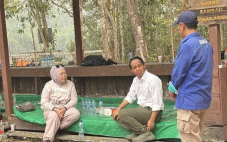 Bupati Kobar dan Menhut Perkuat Penanganan Karhutla di TNTP