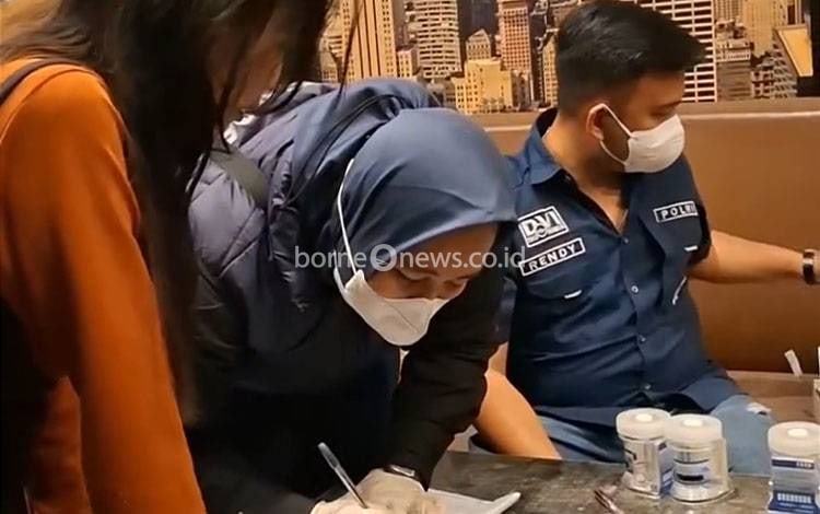 Razia Gabungan Polda Kalteng-BNNP, 83 Orang Dites Urine Ada yang Positif Narkoba