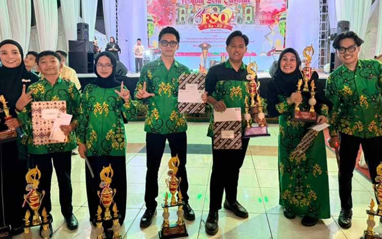Kafilah Kotim Raih Juara II FSQ XII Tingkat Provinsi Kalteng