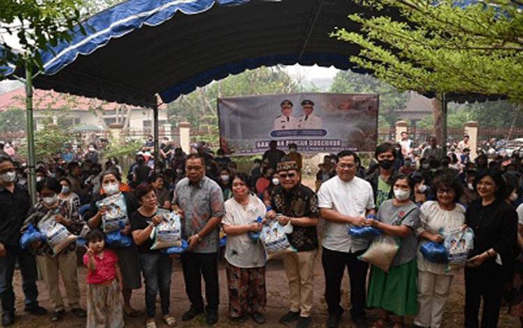 Pemprov Kalteng Terus Salurkan Paket Bantuan Pangan