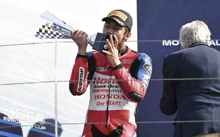 Ramadhipa Puas dengan Performanya di FIM Moto3 Junior Musim Ini