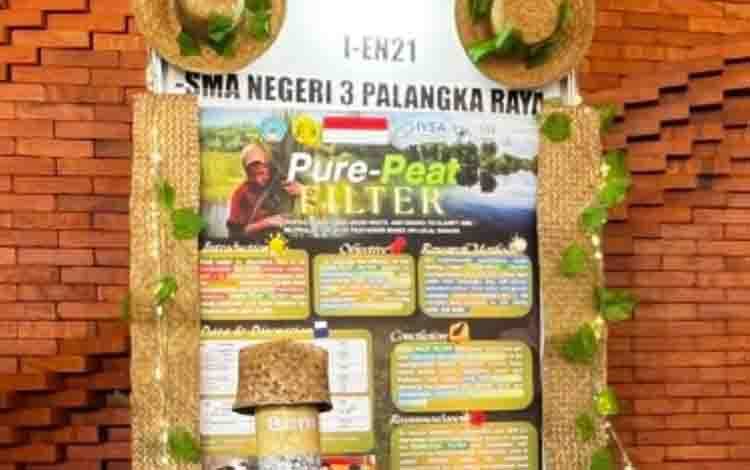 PURE-PEAT, Inovasi Murid SMAN 3 Palangka Raya Menjernihkan Air Gambut