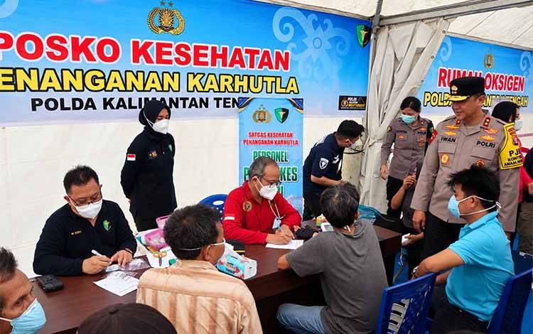 Polda Kalteng Siapkan 7 Titik Rumah Oksigen Gratis di Palangka Raya Beroperasi 24 Jam