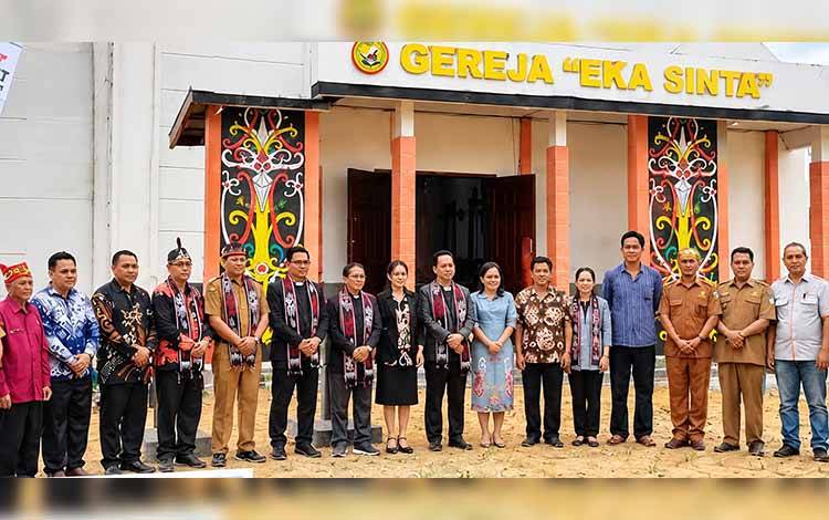 Resort GKE Antang Kalang Diresmikan, Perkuat Pelayanan Jemaat di Tumbang Kalang