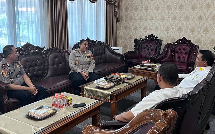 Kapolres Seruyan Temui Bupati, Perkuat Sinergi Daerah