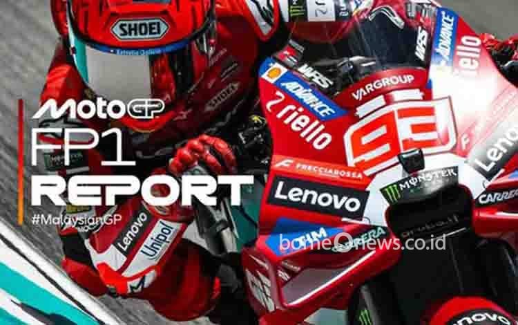 Marquez Melesat di FP1 MotoGP Malaysia, Martin Tertahan di Posisi 20