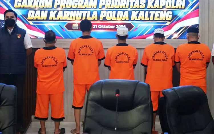 23 Tersangka dari 19 Kasus Penyalahgunaan BBM di Kalteng, Polisi Sita 9.970 Liter