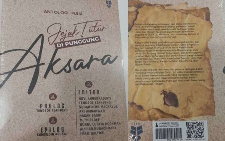 HISKI Terbitkan Buku Jejak Tutur di Punggung Aksara, Himpun 60 Karya Penulis Banyuwangi dan Kalteng