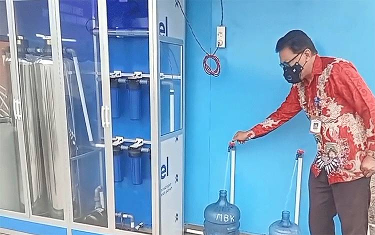 Ini 2 Lokasi Depot Air Gratis di MB Ketapang Sampit