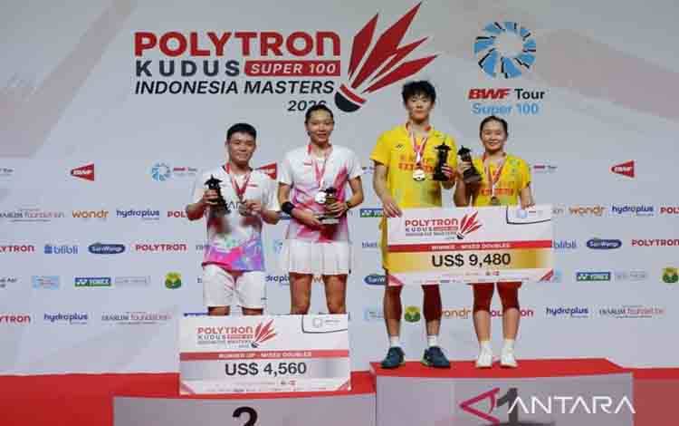 Ganda Campuran China Li/Huang Juarai Indonesia Masters 2026