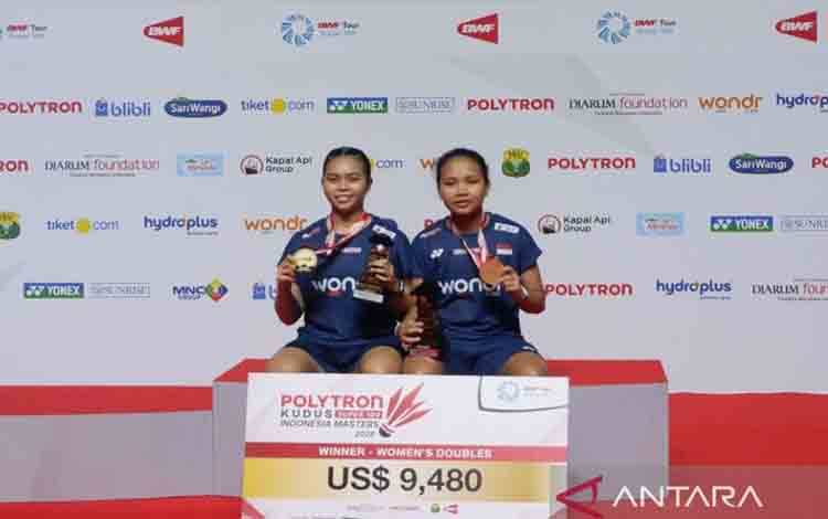 Ganda Putri Isyana/Rinjani Sabet Gelar Juara Indonesia Masters