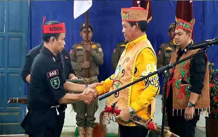 Batamad Seruyan Hulu Resmi Dilantik, Ini Harapan Bupati