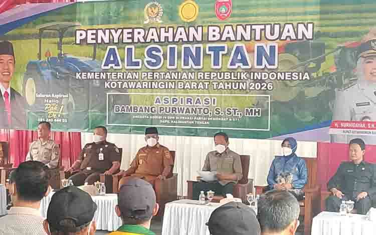 Bambang Purwanto Dorong Regenerasi Petani di Kobar Lewat Modernisasi Pertanian