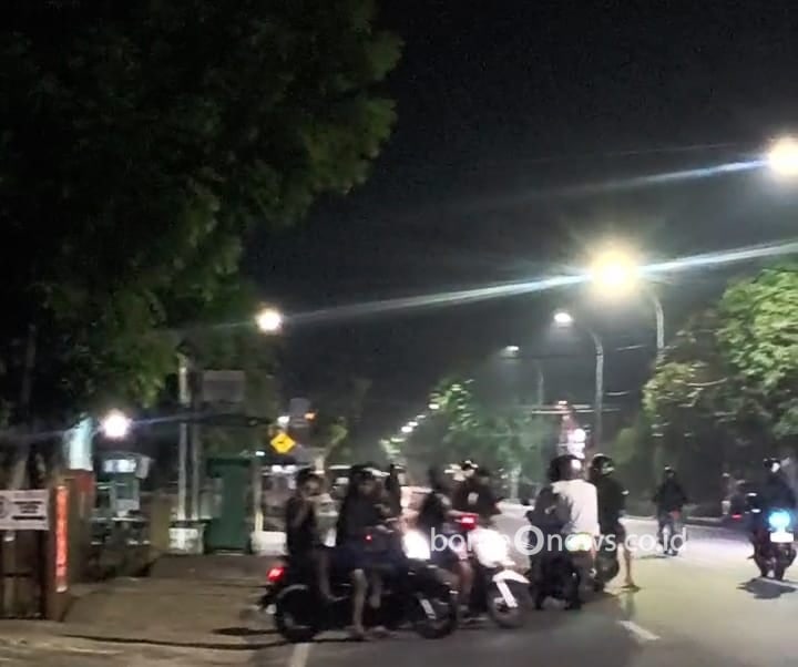 Balap Liar Kembali Merajalela di Jalan Utama Kuala Kapuas, Belasan Motor Diduga Terlibat