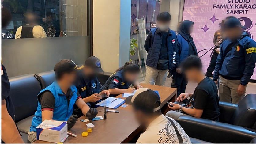 Polisi Temukan 4 Pengunjung THM di Sampit Positif Narkoba