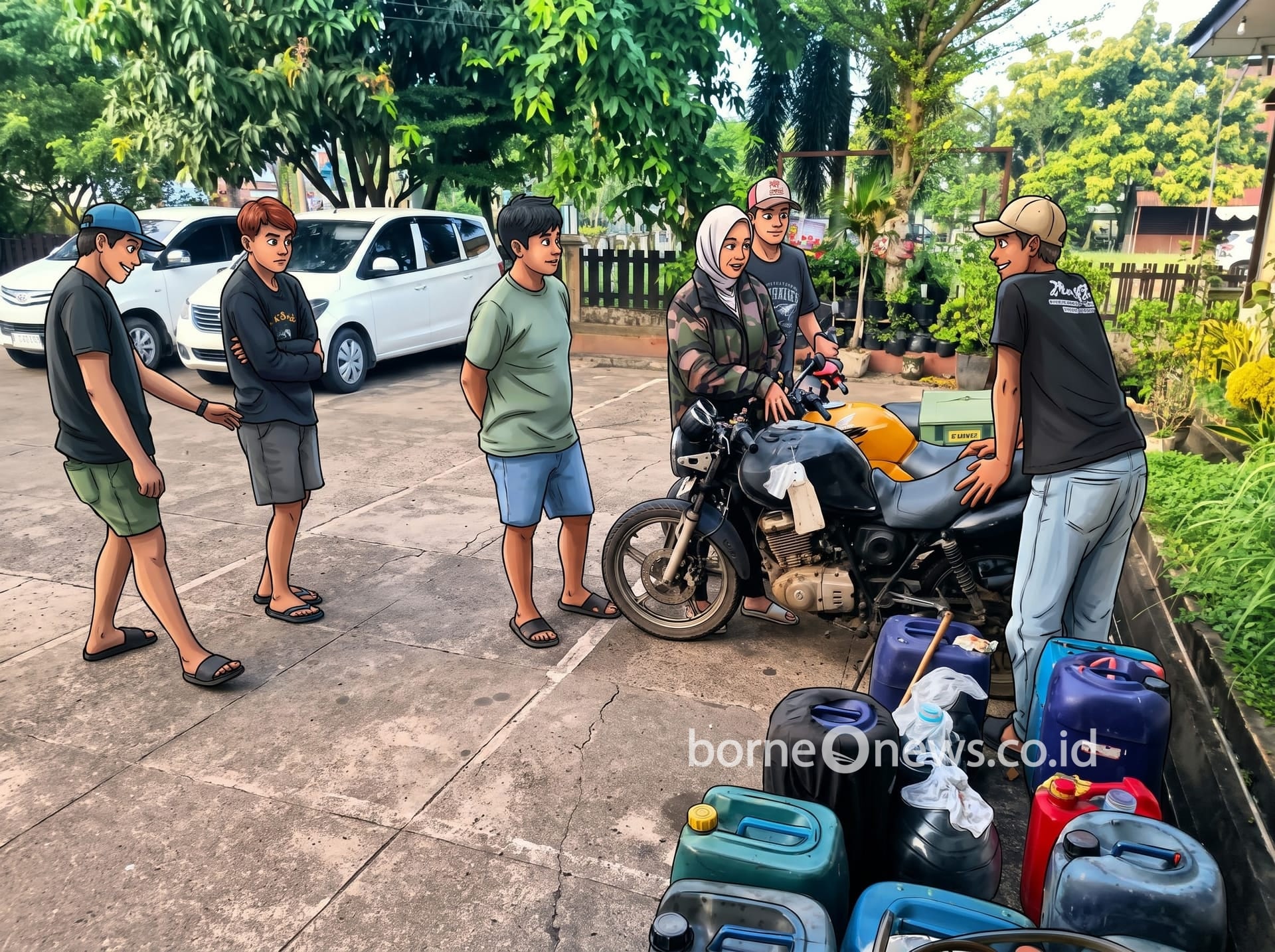 Bayang-bayang Penindakan Hukum dalam Distribusi Pertalite di Kapuas: Antara Keuntungan dan Kebutuhan Warga Terpencil