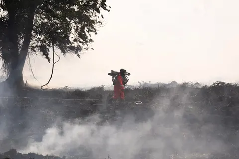 Karhutla di Lintas Pangkalan Bun - Kotawaringin Lama (Kolam) KM 14, foto 8