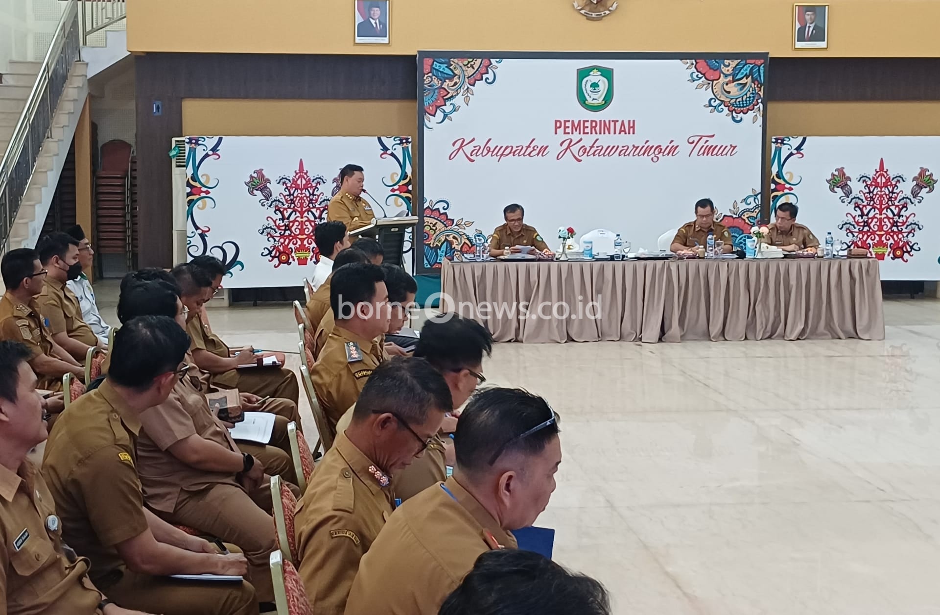 Realisasi Belanja Baru 57,65 Persen, Bupati Kotim Minta OPD Pacu Serapan Anggaran
