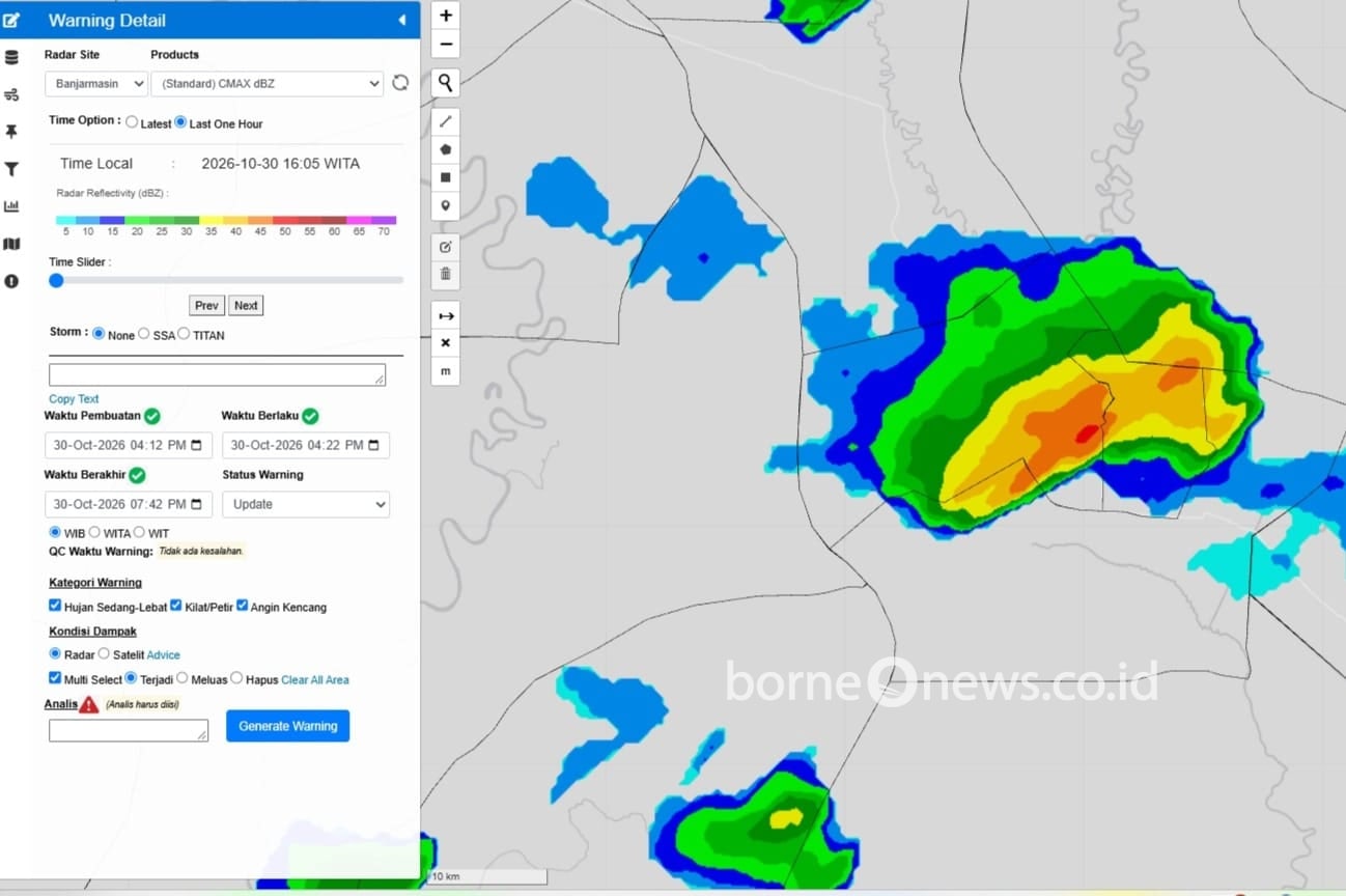 Ini Penyebab Hujan Disertai Es Batu yang Jatuh di Palangka Raya