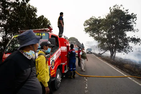 Karhutla di Lintas Pangkalan Bun - Kotawaringin Lama (Kolam) KM 14, foto 11