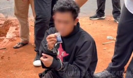 Polisi Grebek Tempat Pengedar Sabu di Lintas Mandomai Kapuas, 117,75 Gram Barbuk Diamankan