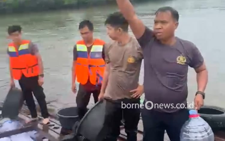Anggota BKO Polres Sukamara Korban Kelotok Tenggelam Semuanya Selamat
