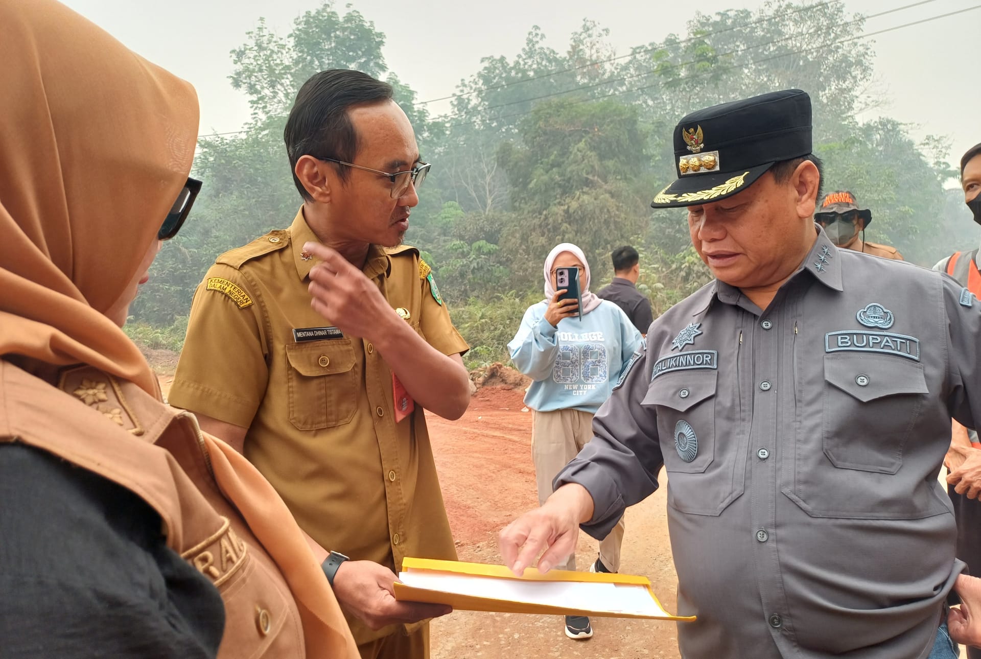 Jalan Simpur-Soren Terkendala Kawasan, Bupati Kotim Akan Koordinasi dengan Gubernur dan Perusahaan