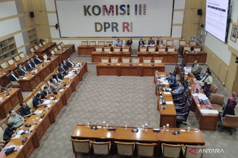 Komisi III DPR Undang Tiga Advokat untuk Bahas RUU Perampasan Aset