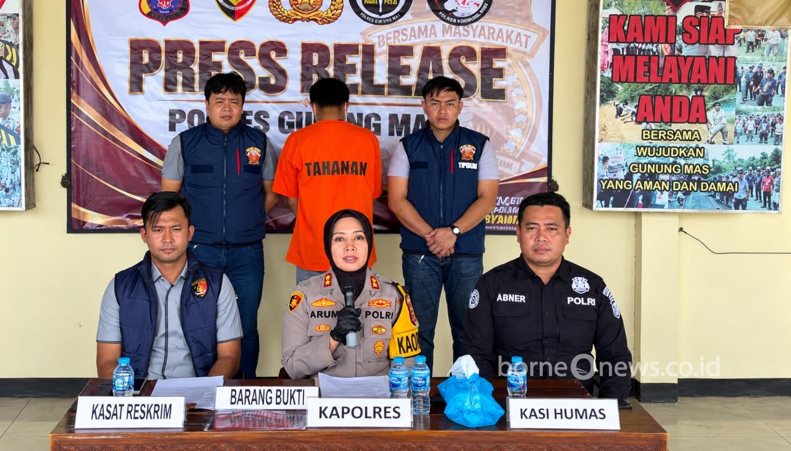Polres Gunung Mas Ungkap Dua Kasus Tindak Pidana Karhutla