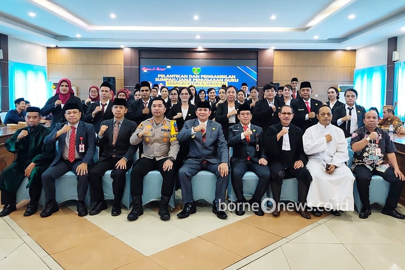 Ini Daftar 43 Kepala Sekolah yang Dilantik Bupati Barito Timur