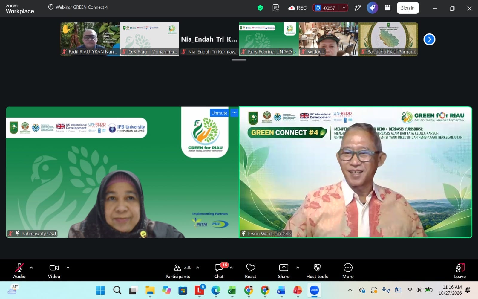 Perkuat REDD+ di Riau, Akademisi USU Dorong Hilirisasi Riset dan Tata Kelola Karbon