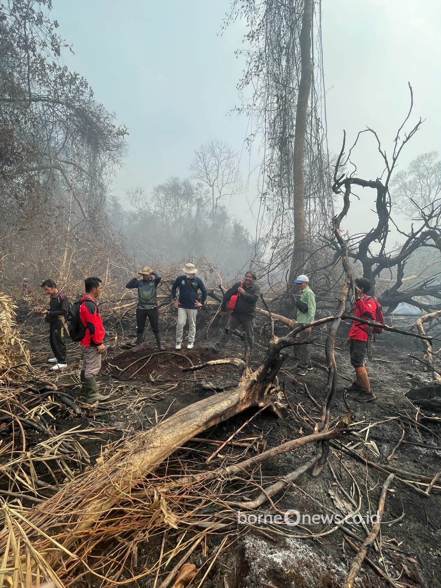 CBI Group Kerahkan 45 Relawan MPA untuk Bantu Padamkan Karhutla di TNTP