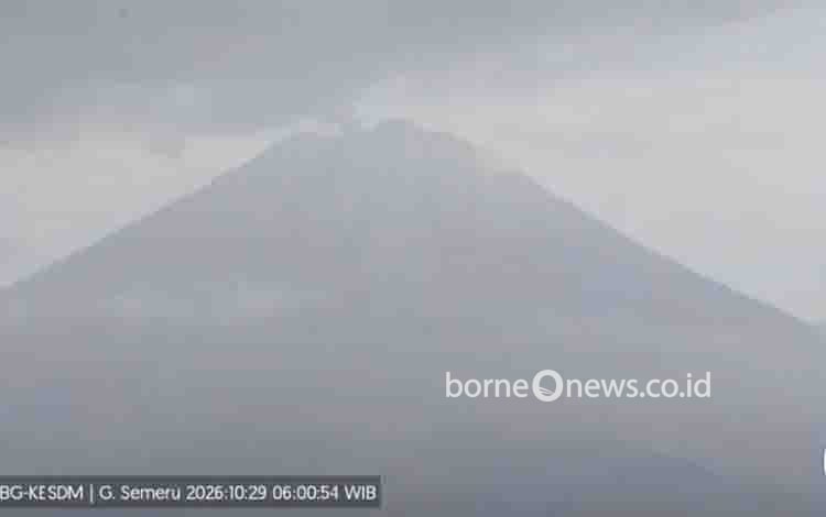 Gempa Letusan Mendominasi Aktivitas Gunung Semeru