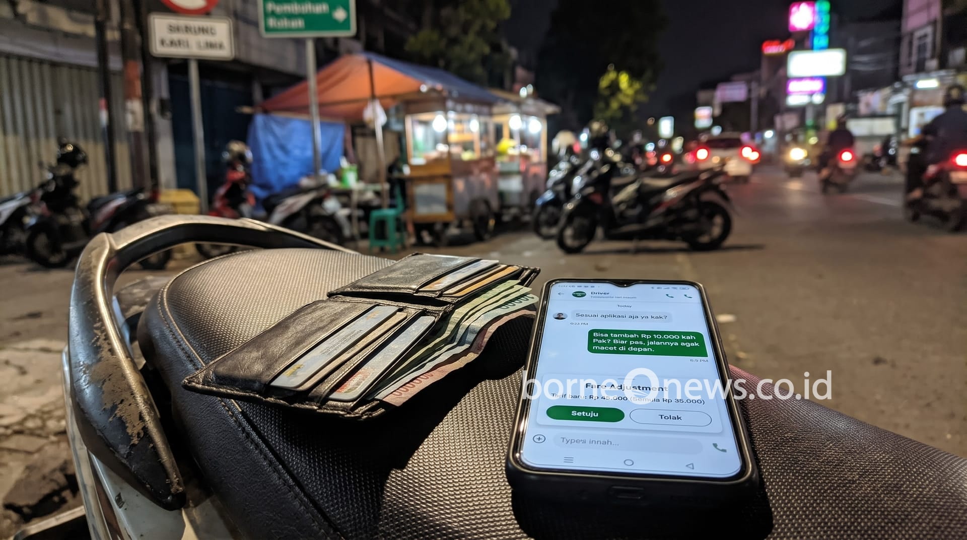 Ongkos Ojek Online di Kuala Kapuas Tak Selalu Sesuai Tarif Aplikasi dampak BBM Sulit