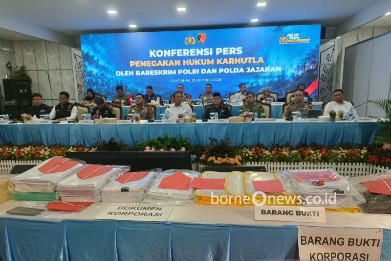 4 Korporasi Bermodal Asing Jadi Tersangka Karhutla